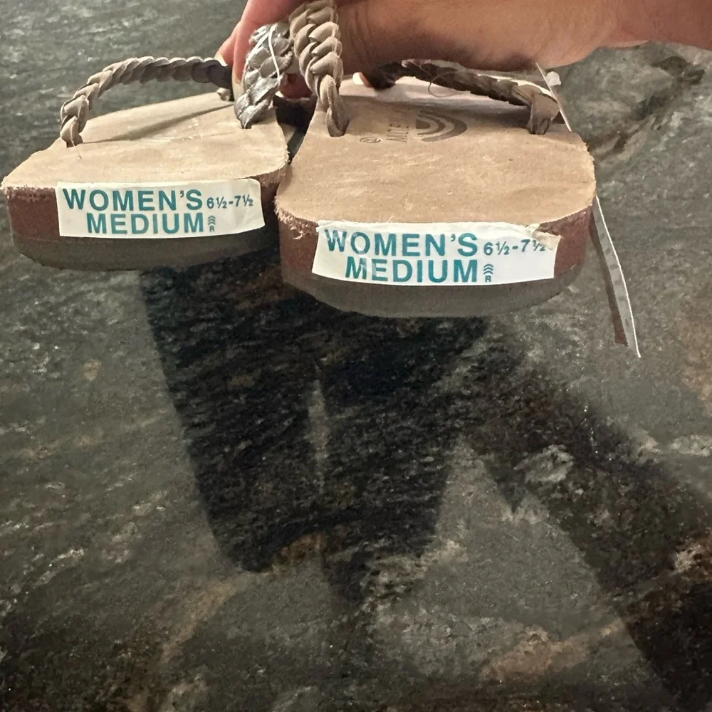 Rainbow Women's Braided Sandals - Picture 4 of 5
